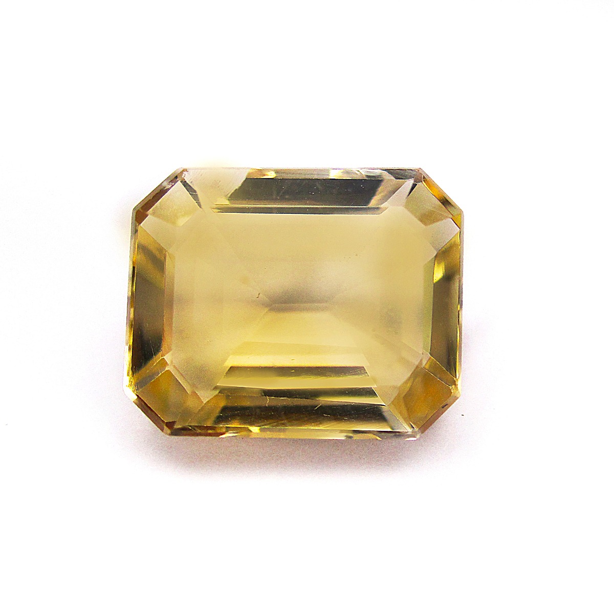 6.61 Carat/ 7.33 Ratti Natural Citrine (Sunela) Gemstone
