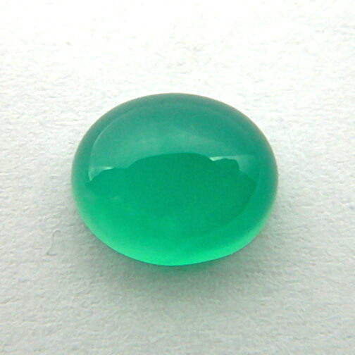6.32 Carat  Natural Green Onyx Gemstone