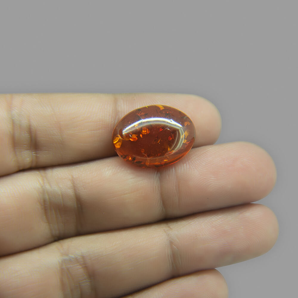 Amber Gemstone - 5.93 Carat