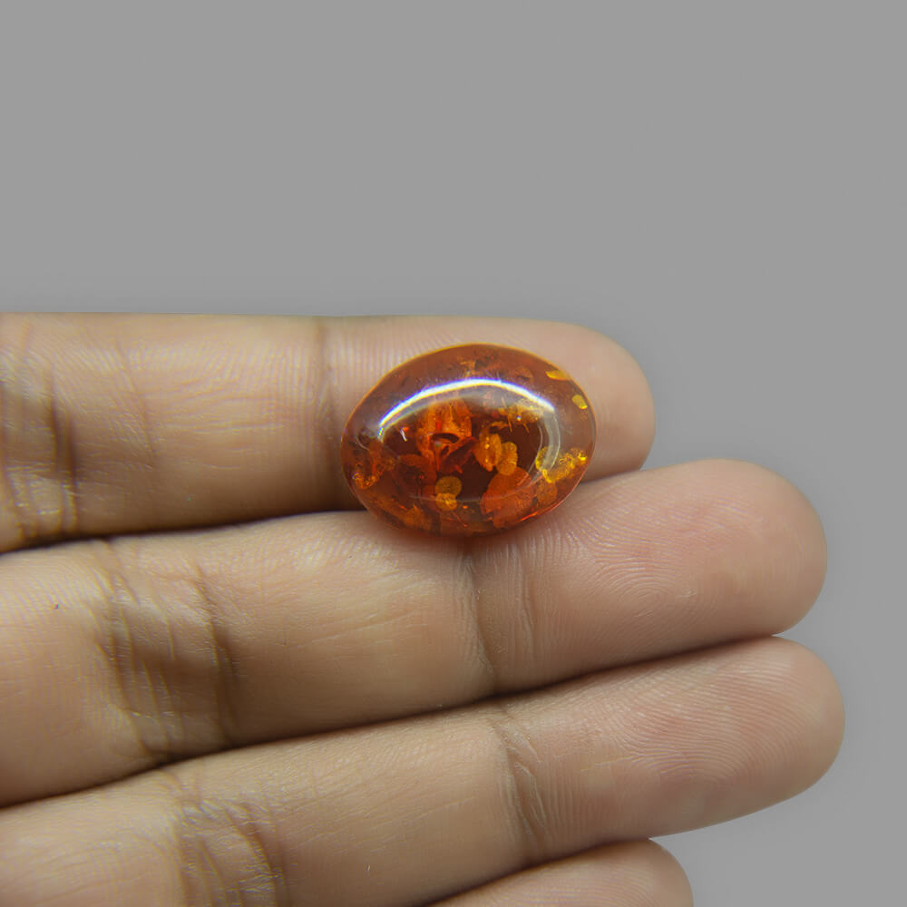 Amber Gemstone - 5.92 Carat