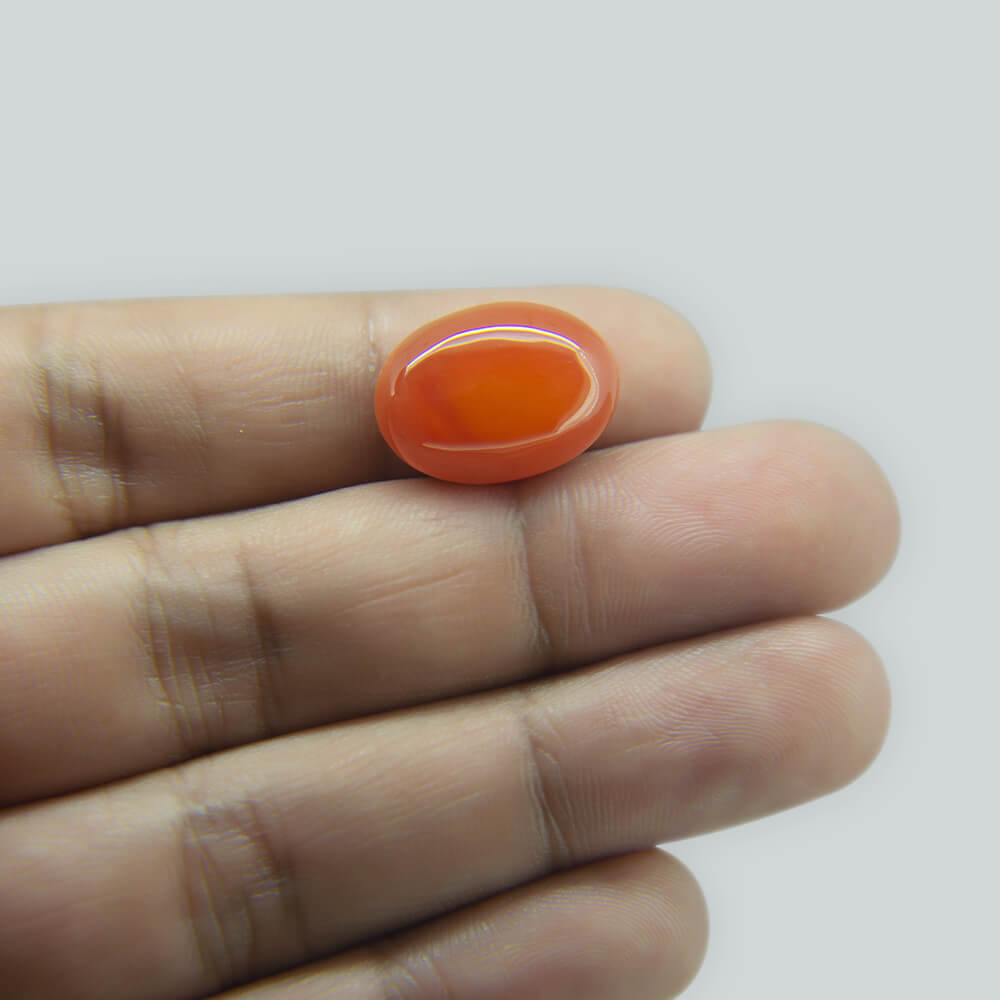 Red Hakik- 13.52 Carat