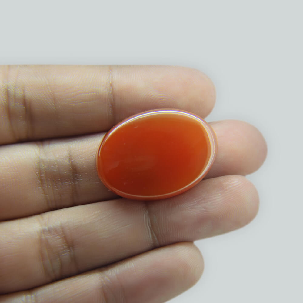 Red Hakik- 44.11 Carat