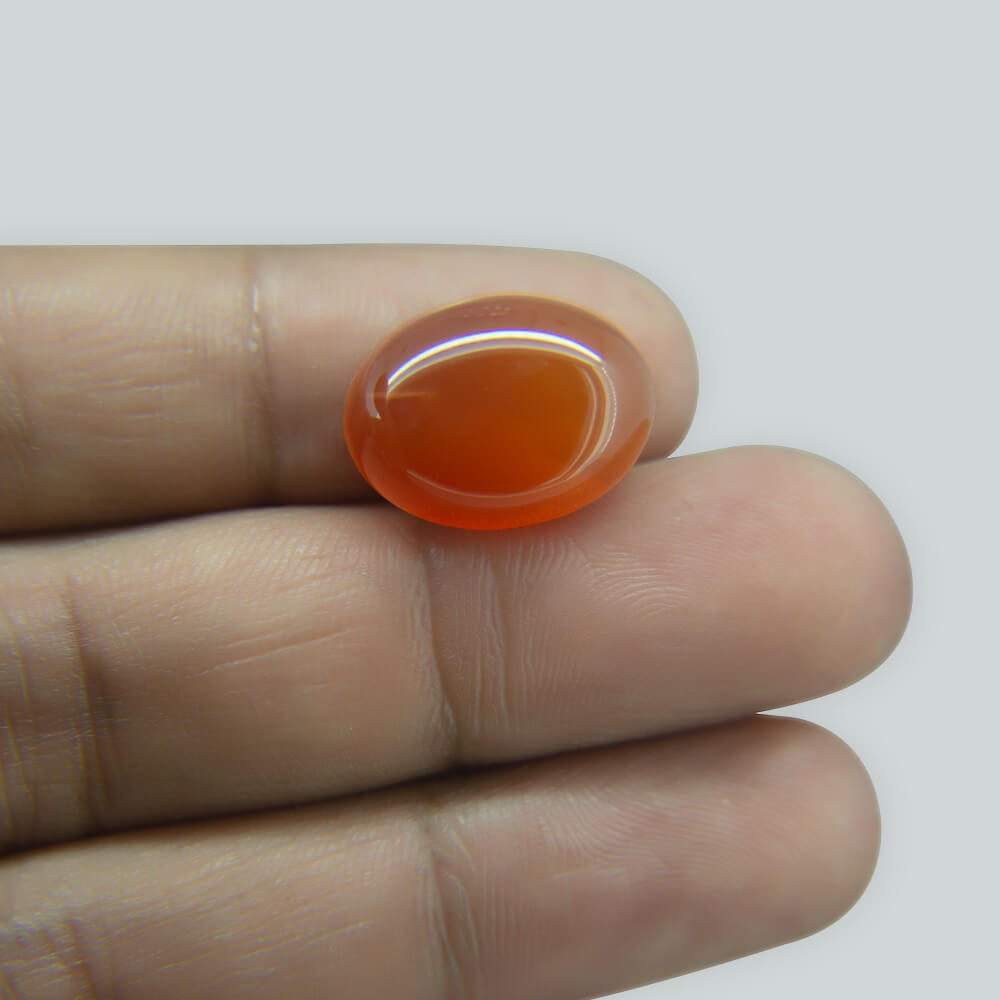 Red Hakik- 12.18 Carat