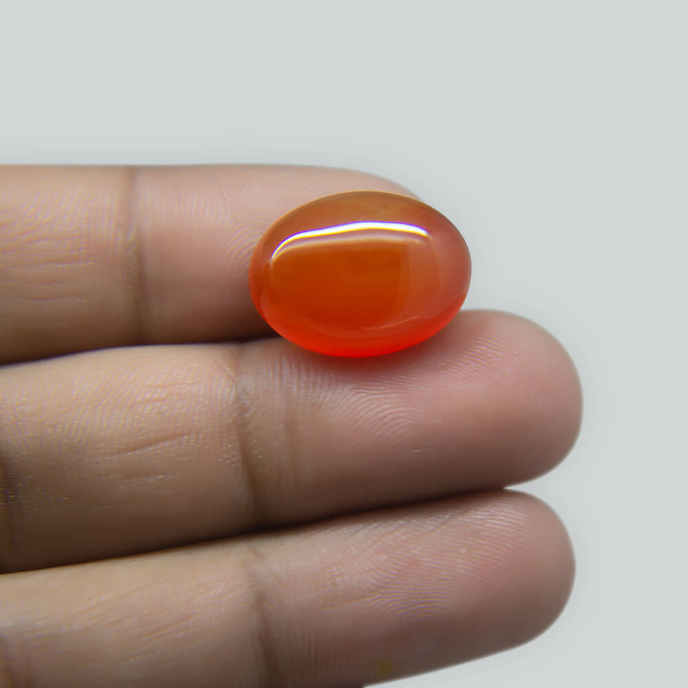Sulemani Red Hakik- 13.80 Carat