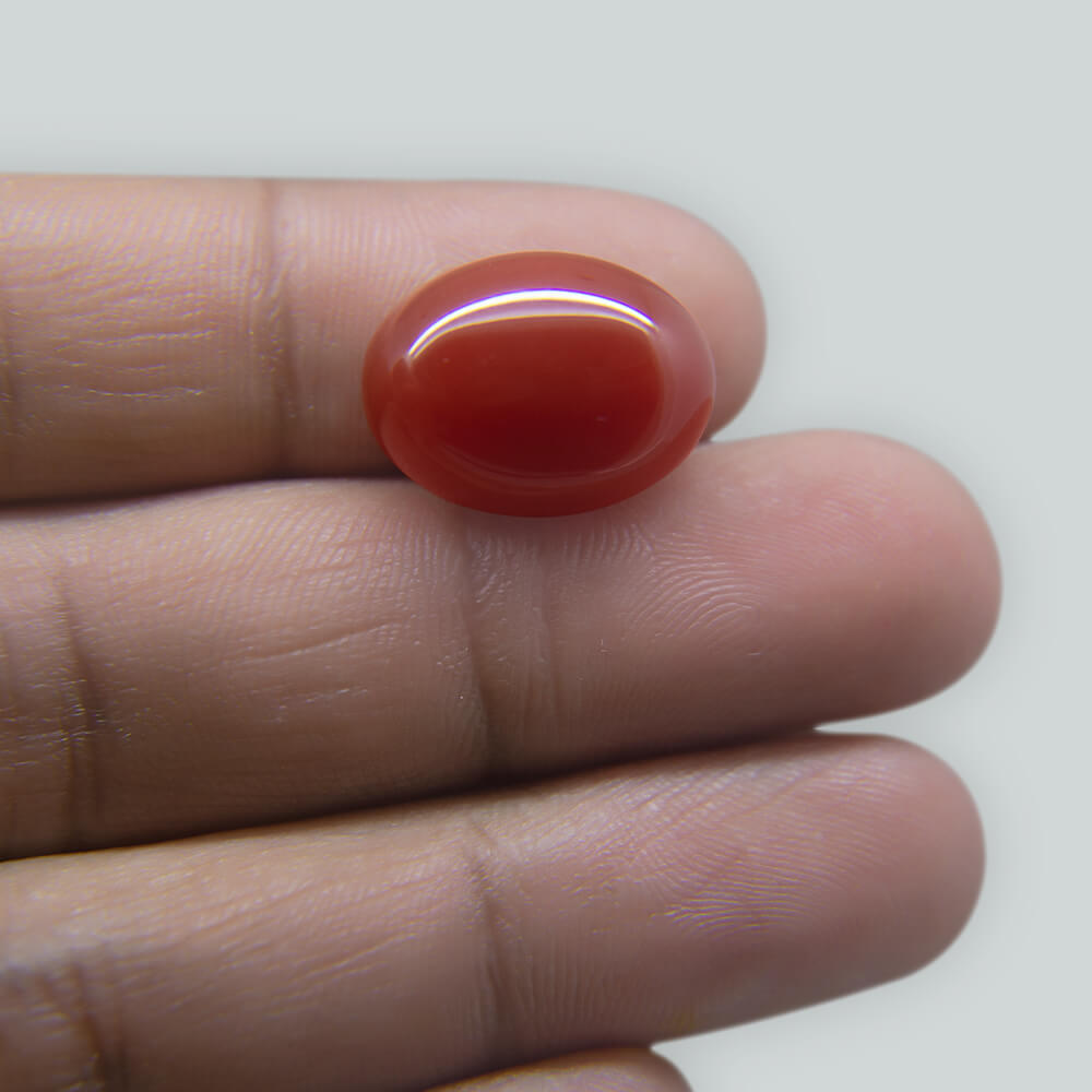 Sulemani Red Hakik- 12.16 Carat