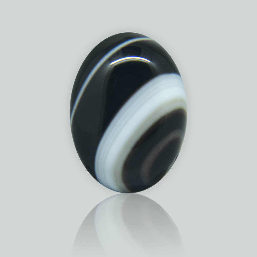 Sulemani Black Hakik- 10.69 Carat