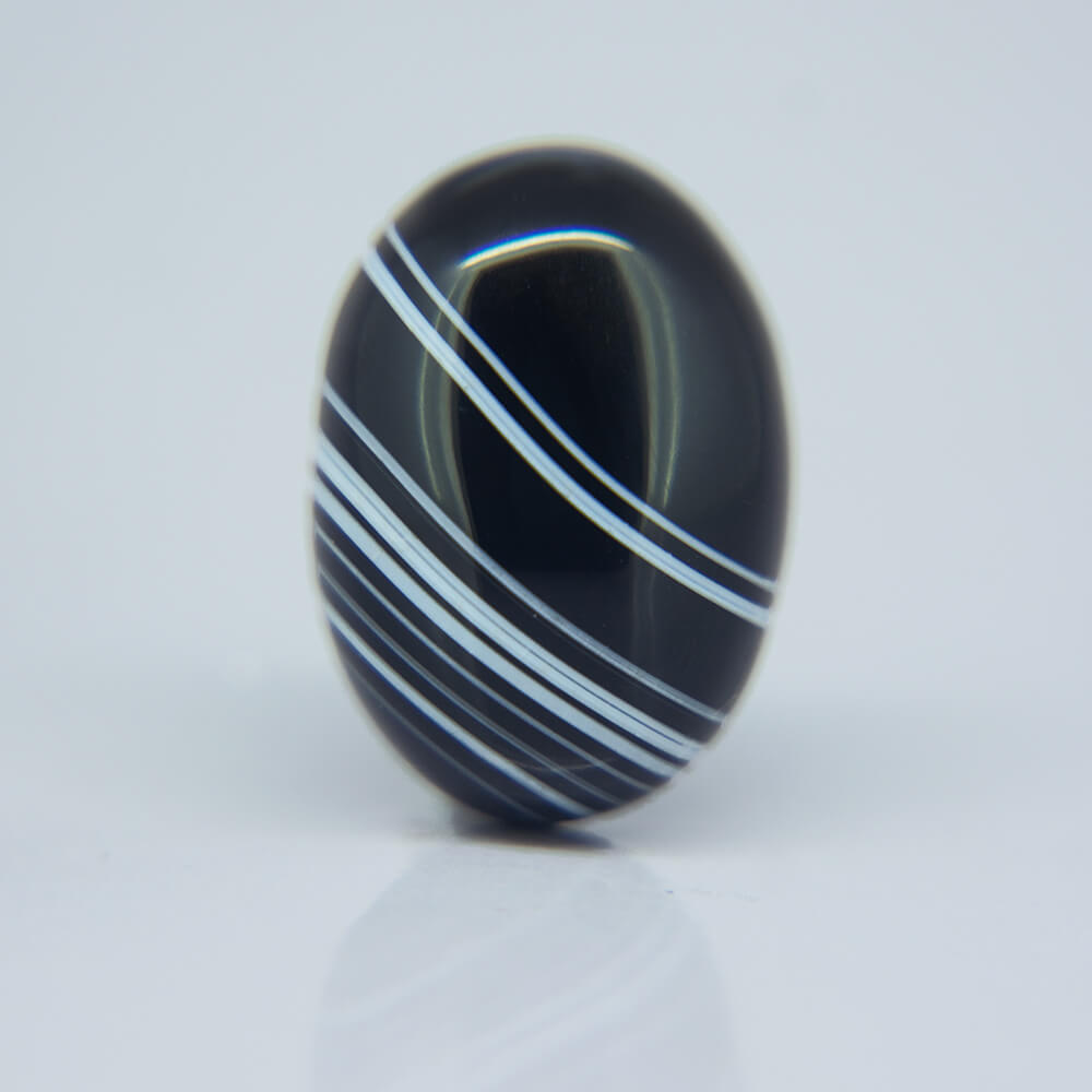 Sulemani Black Hakik- 29.12 Carat