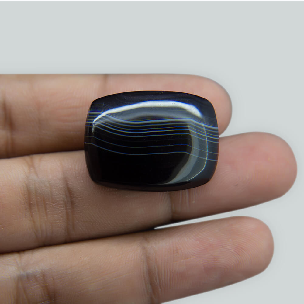 Sulemani Black Hakik- 41.80 Carat