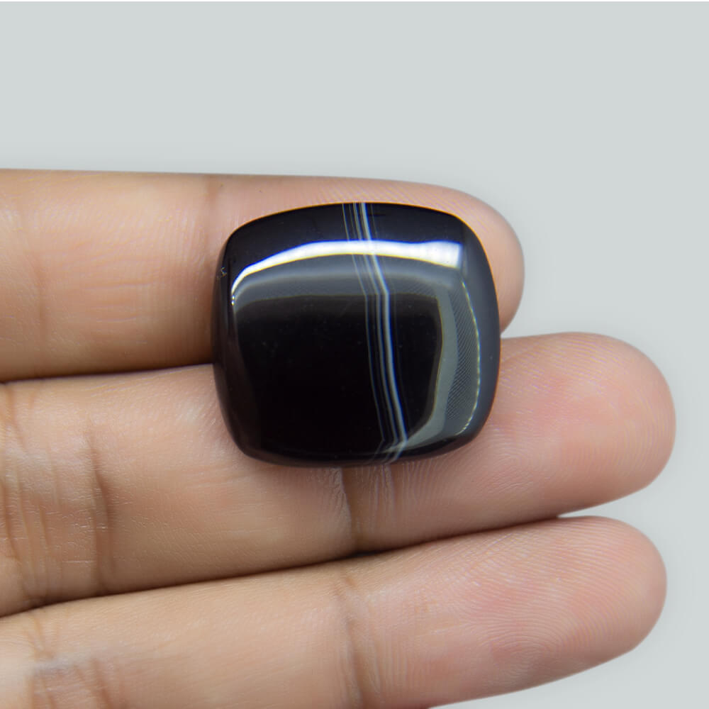 Sulemani Black Hakik- 31.10 Carat