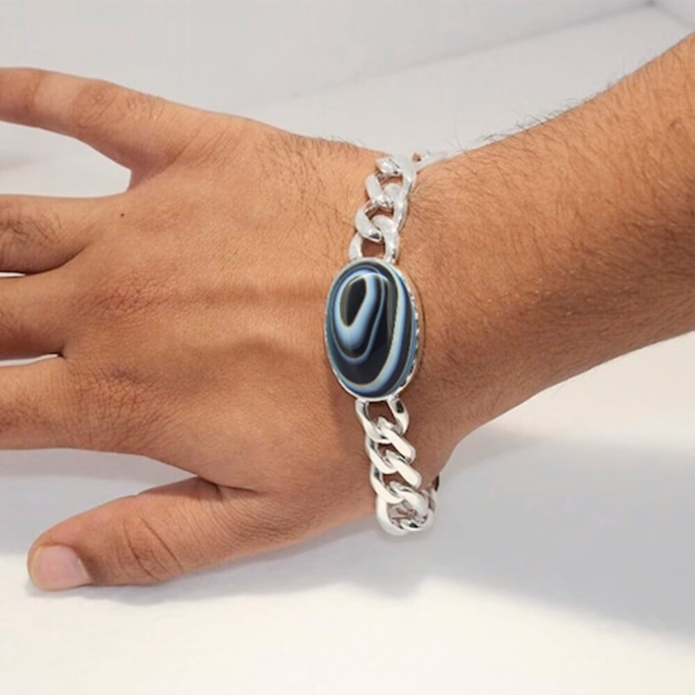 Sulemani Hakik Silver Bracelet