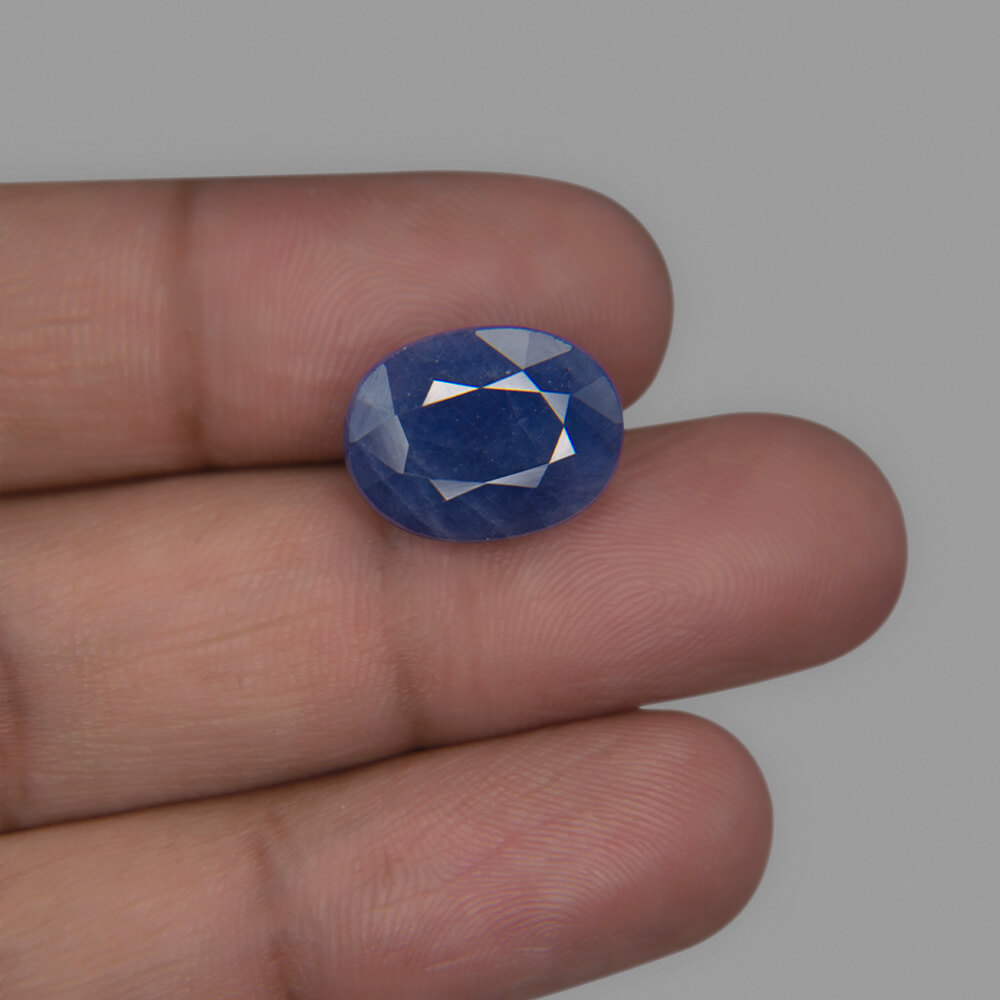 Blue Sapphire (Neelam) Sri Lanka- 11.01 Carat (12.25 Ratti)