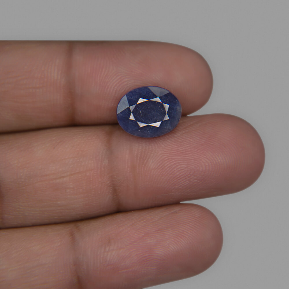 Blue Sapphire (Neelam) Sri Lanka- 5.93 Carat (6.50 Ratti)
