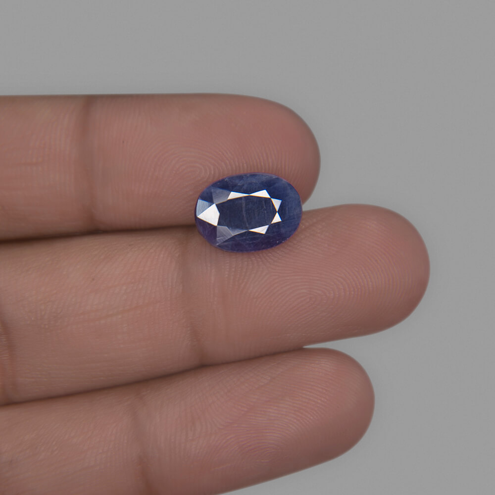 Blue Sapphire (Neelam) Sri Lanka- 5.19 Carat (5.75 Ratti)