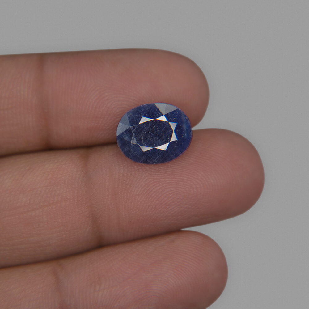 Blue Sapphire (Neelam) Sri Lanka- 6.57 Carat (7.25 Ratti)