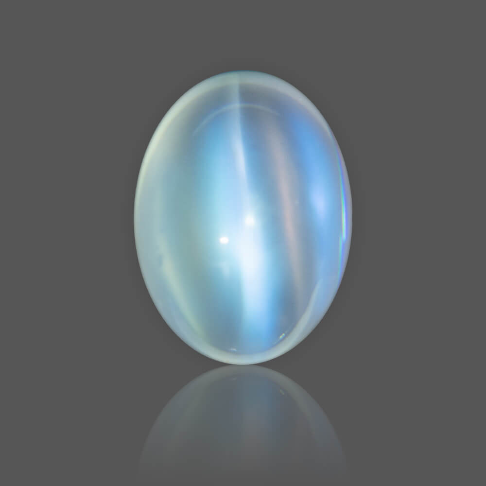 Moonstone Blue Rainbow - 6.15 Carat