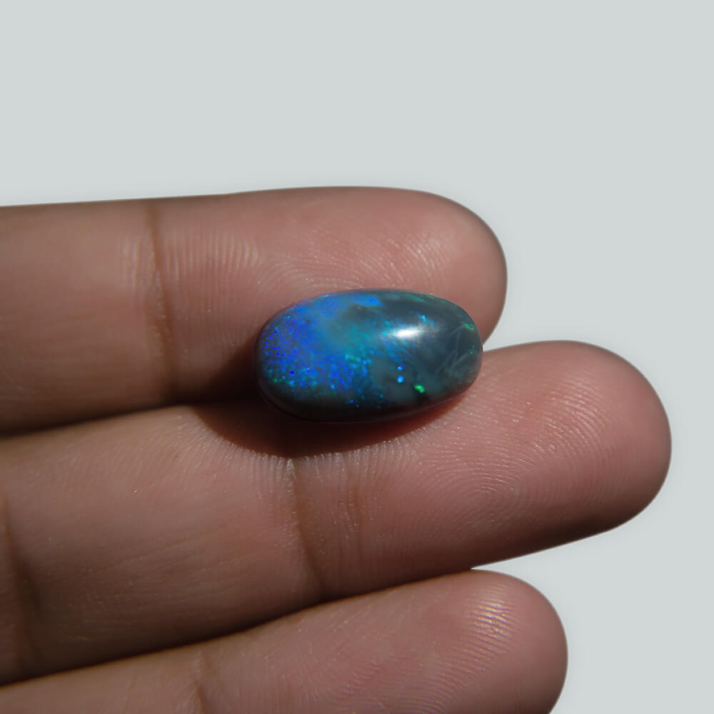 Blue Opal Australian - 8.92 Carat