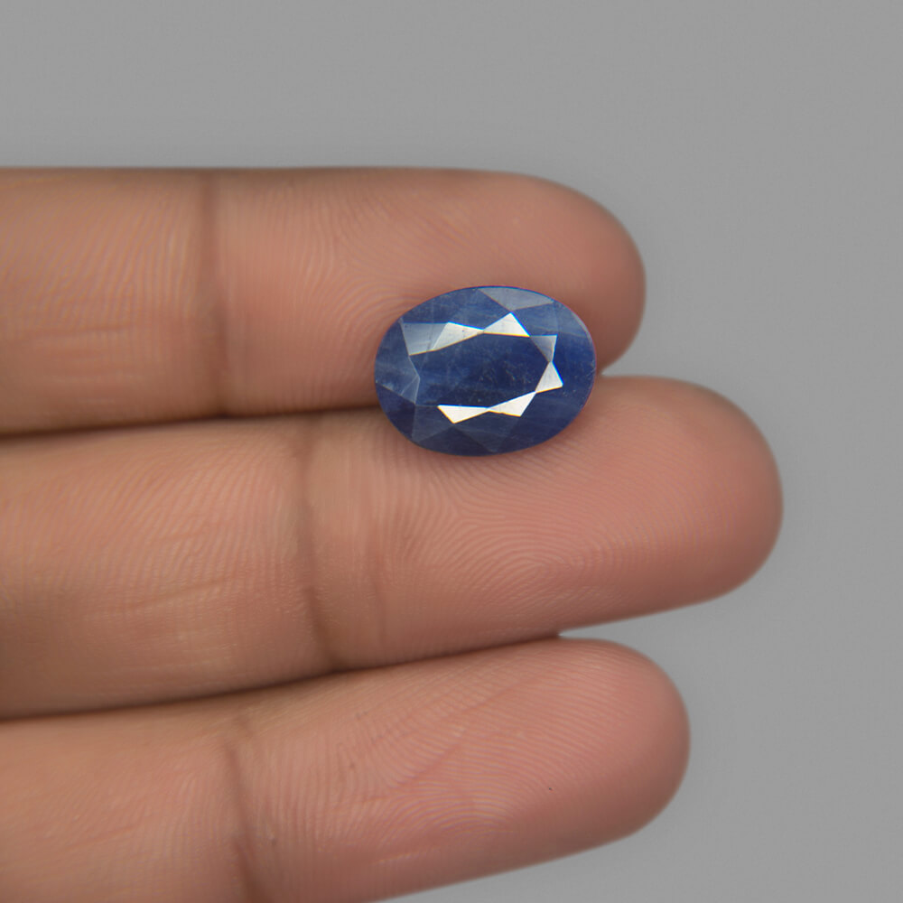 Blue Sapphire (Neelam) Ceylonese - 6.27 Carat (7.00 Ratti)