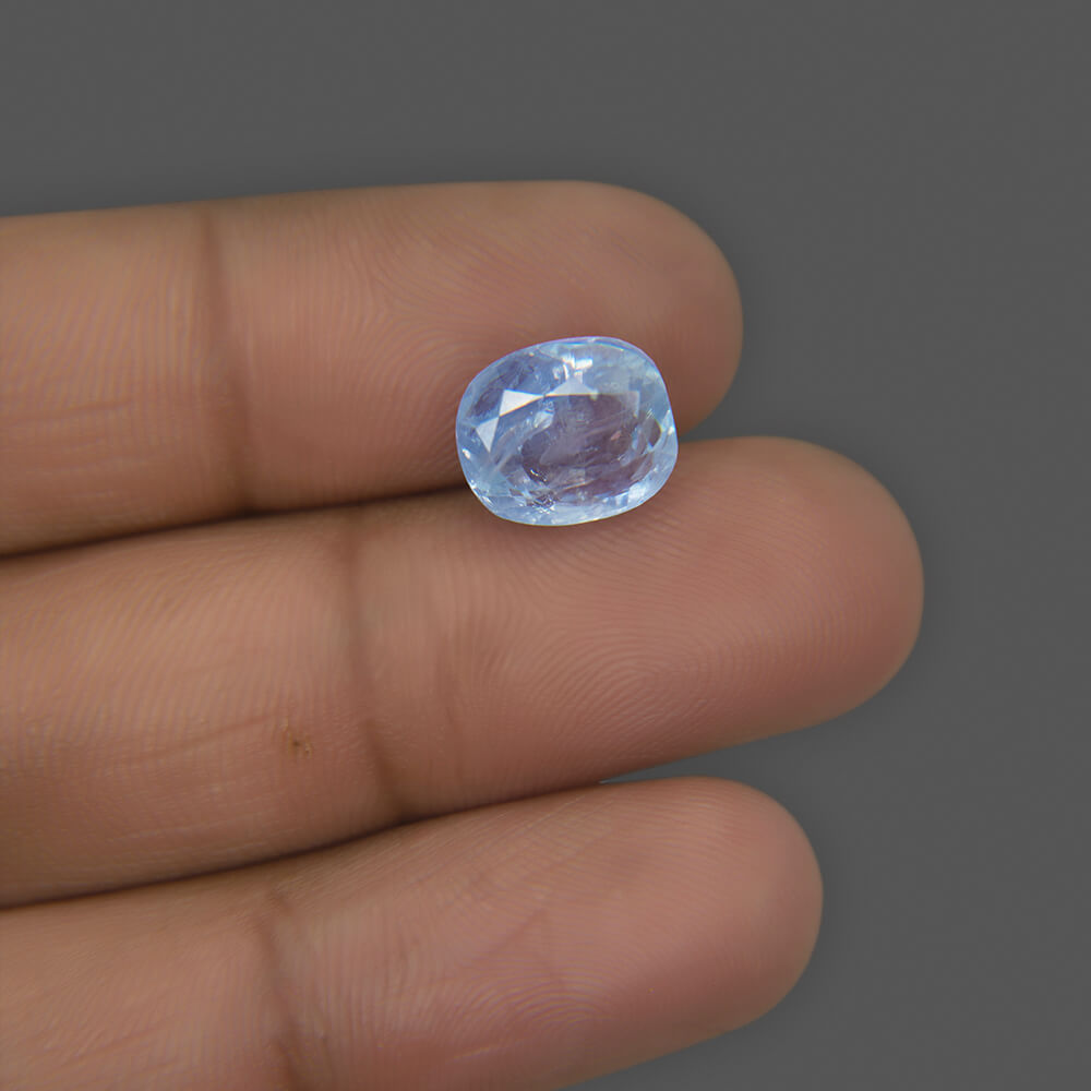 Blue Sapphire (Neelam) Ceylonese - 6.42 Carat (7.25 Ratti)