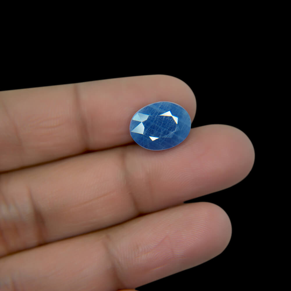 Blue Sapphire (Neelam) Ceylonese - 7.13 Carat (8.00 Ratti)