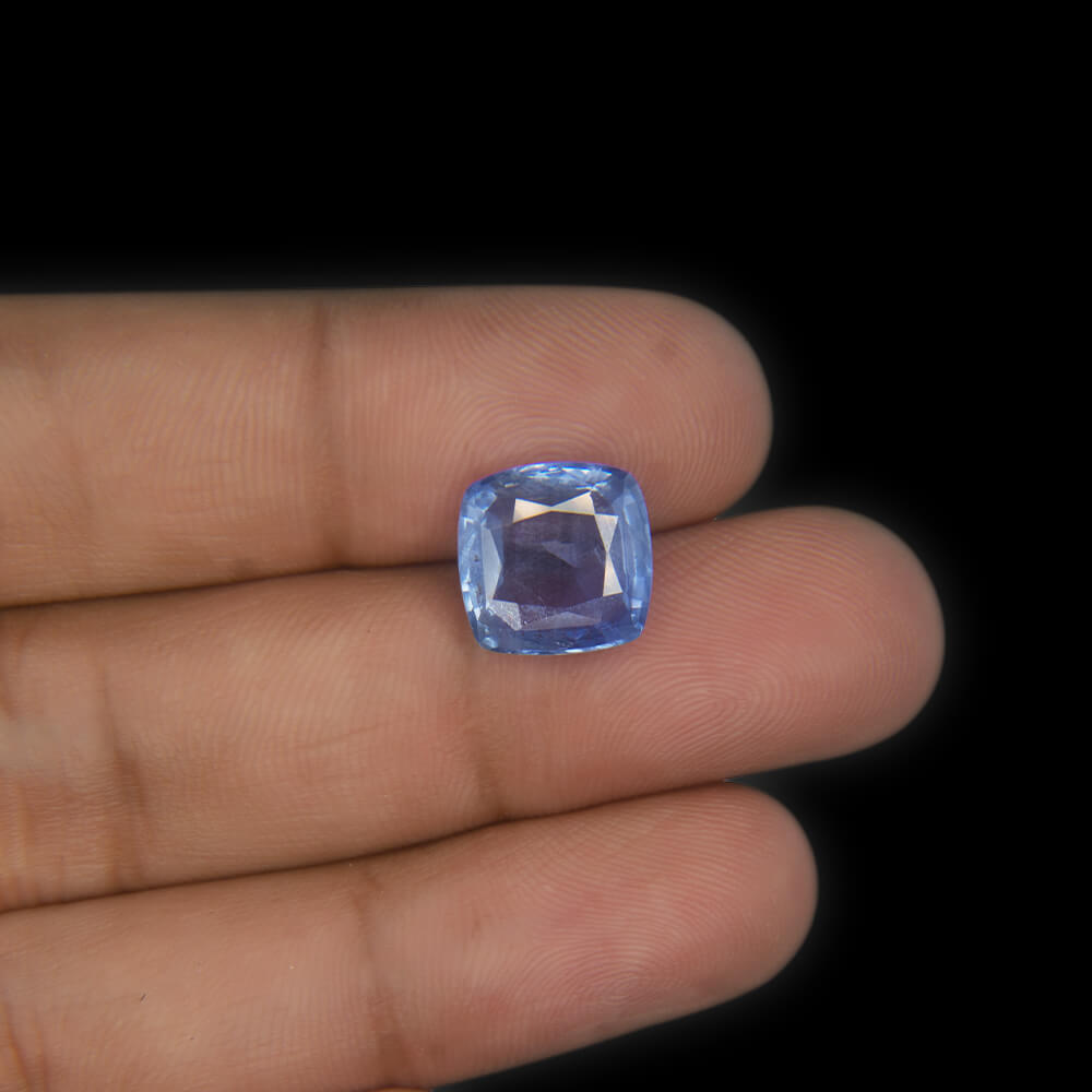 Blue Sapphire (Neelam) Sri Lanka- 6.76 Carat (7.50 Ratti)
