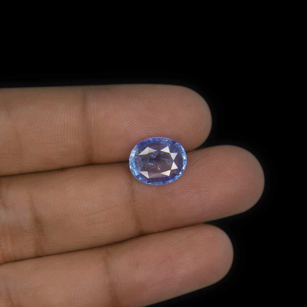 Blue Sapphire (Neelam) Sri Lanka- 5.06 Carat (5.50 Ratti)