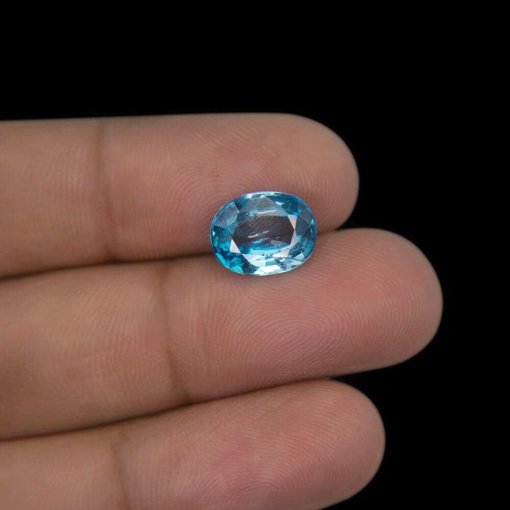 Blue Zircon - 5.65 Carat (6.25 Ratti)
