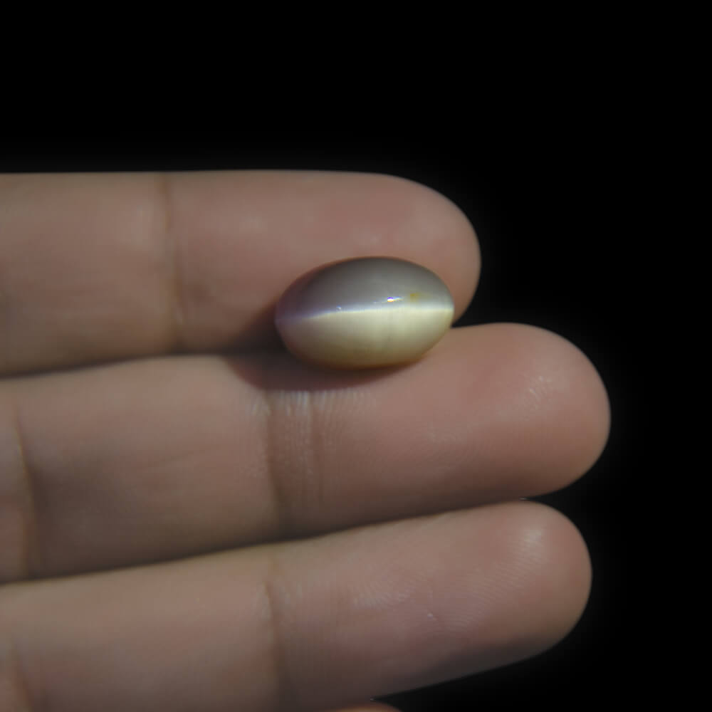 Cat's Eye Stone - 9.47 Carat (10.50 Ratti)