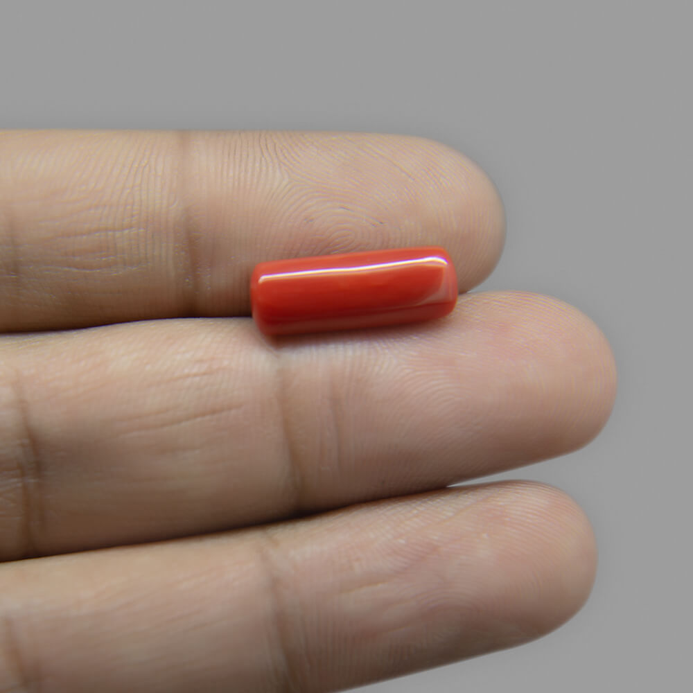 Red Coral (Moonga) Italian - 5.15 Carat (5.70 Ratti)