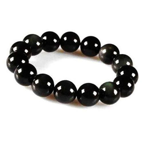 Black Obsidian Gemstone Bracelet