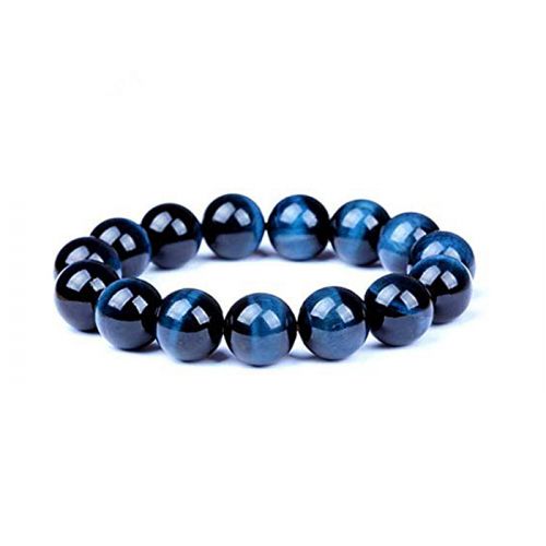 Blue Tiger Eyes Beads Bracelet