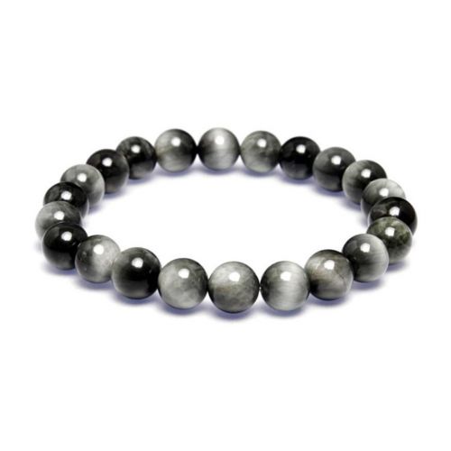 Cat's Eye Beads Stretchable Bracelet 