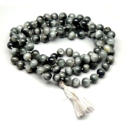 Cat's Eye Beads Mala 
