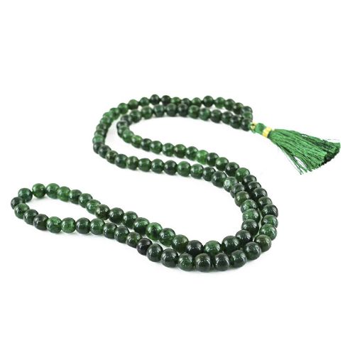 Green Jade Beads Mala