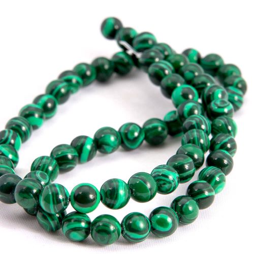 Malachite AAA Quality Beads String - 14 Inch