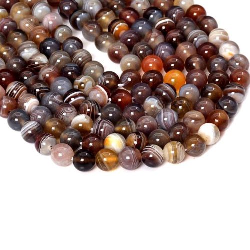 Agate AAA Quality Gemstone Beads 14 Inch String