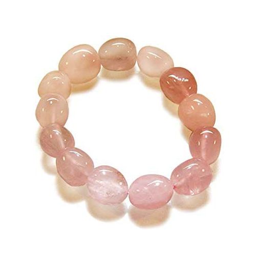 Rose Quartz Tumble Bracelet