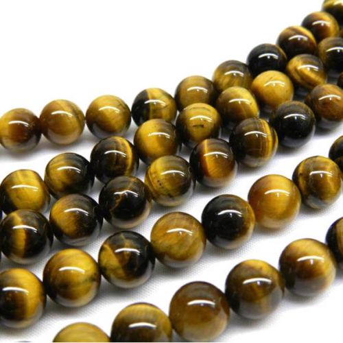 Tiger Eye AAA Quality Beads String - 14 Inch