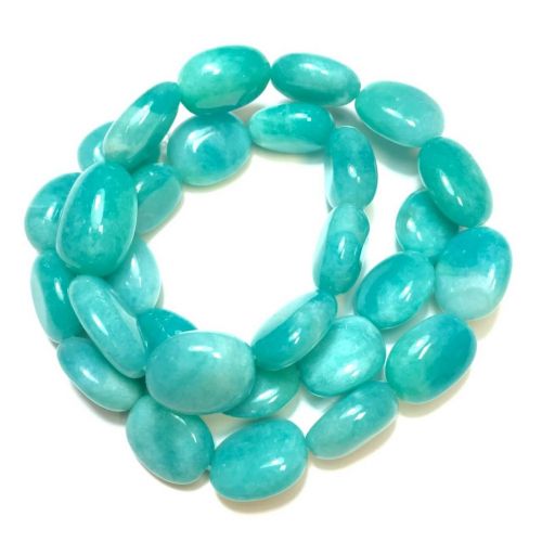 Amazonite Tumble Beads Bracelet