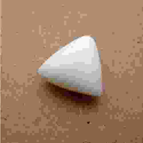 12.3 Carat 13.65 Ratti Natural White Coral (Moonga) Gemstone