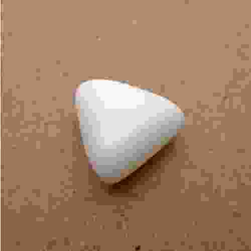 13.78 Carat 15.29 Ratti Natural White Coral (Moonga) Gemstone