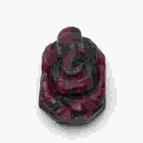 100% Natural Unheated Untreated Carved Ruby Ganesh / Lord Ganesha 