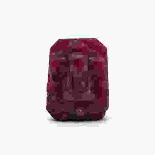 100% Natural Unheated Untreated Carved Ruby Ganesh / Lord Ganesha