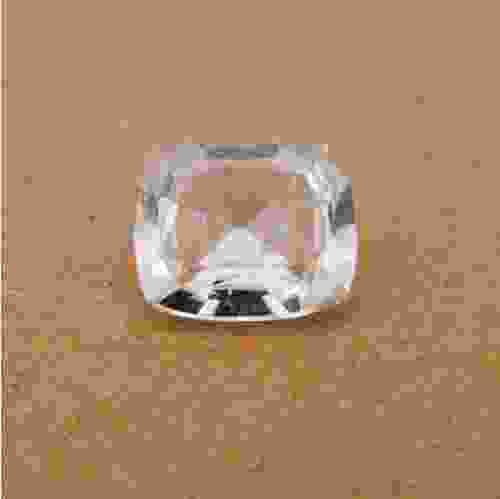 4.63 Carat Natural White Zircon Gemstone