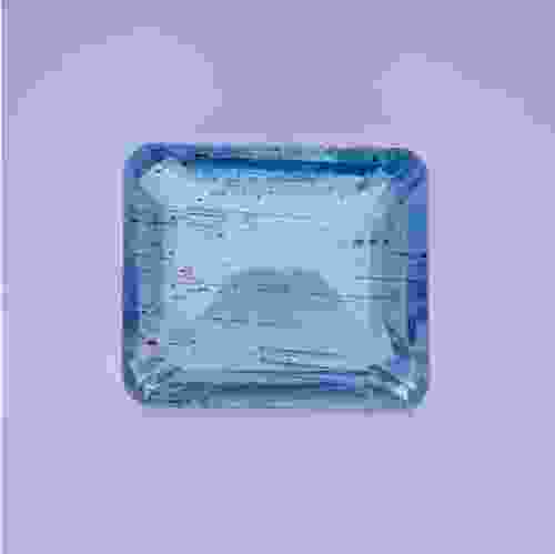 6.38 Carat/ 7.08 Ratti Natural Aquamarine Gemstone