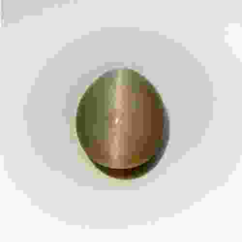 6.92 Carat 7.68 Ratti Natural Quartz Cat's Eye Gemstone