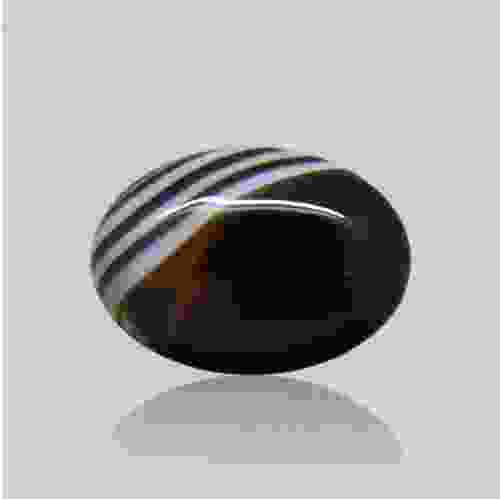 Sulemani Black Hakik- 12.48 Carat