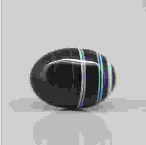 Sulemani Black Hakik- 27.68 Carat