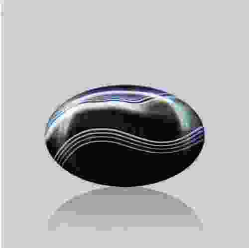 Sulemani Black Hakik- 27.21 Carat
