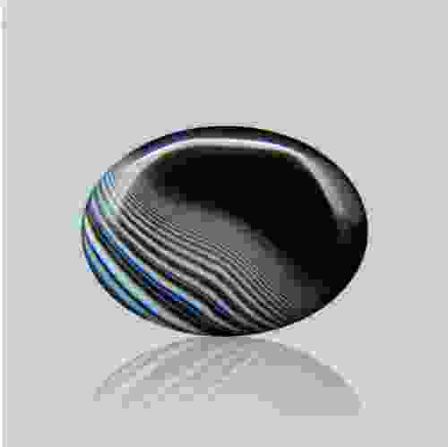 Sulemani Black Hakik- 31.91 Carat