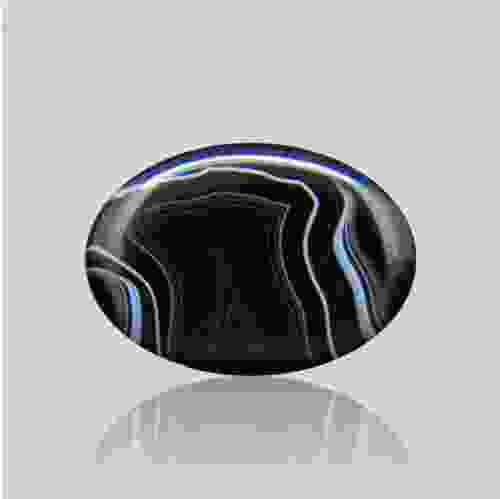 Sulemani Black Hakik- 26.71 Carat